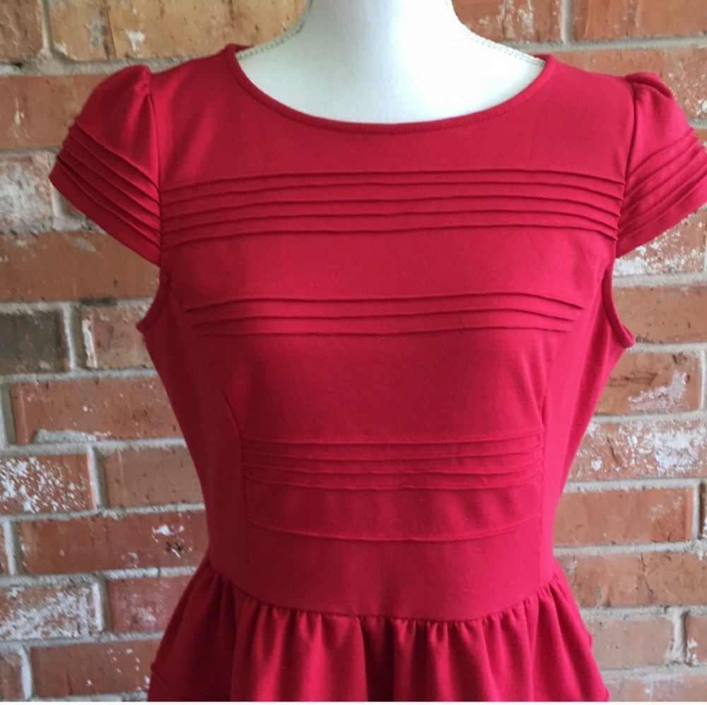 Red dress